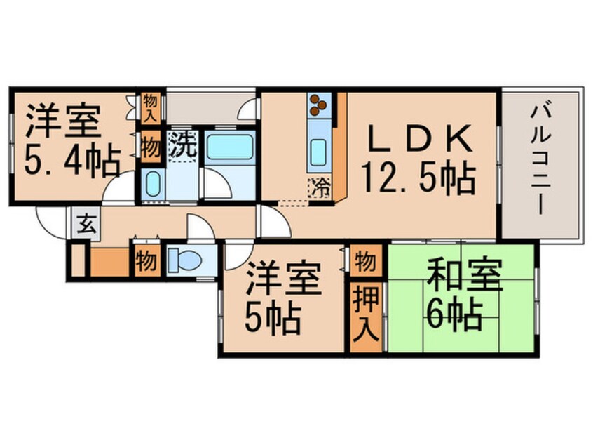 間取図 ステラガ－デン