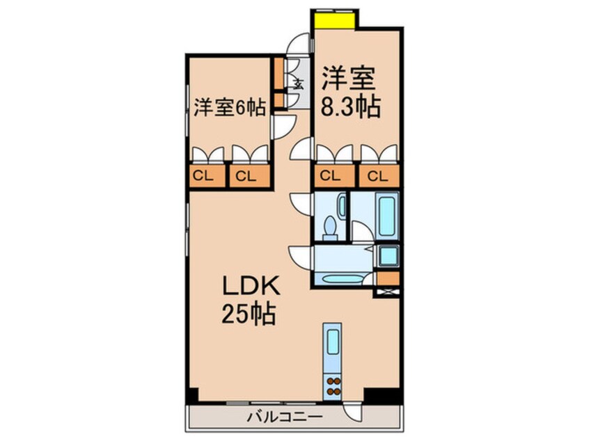 間取図 レジディア北新宿