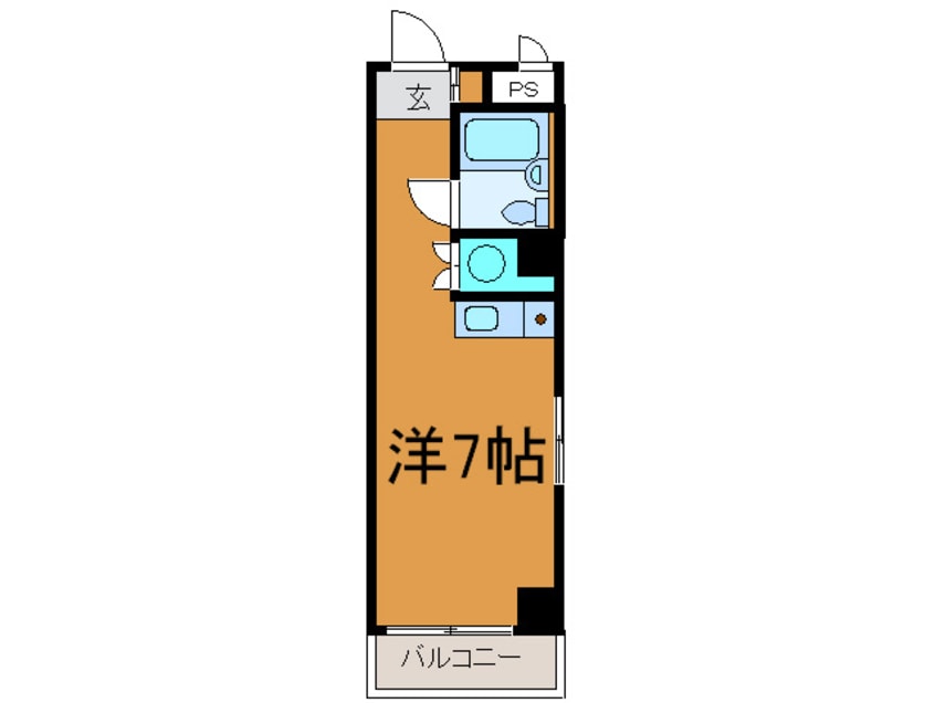 間取図 ﾚｶﾞｼ-千駄木