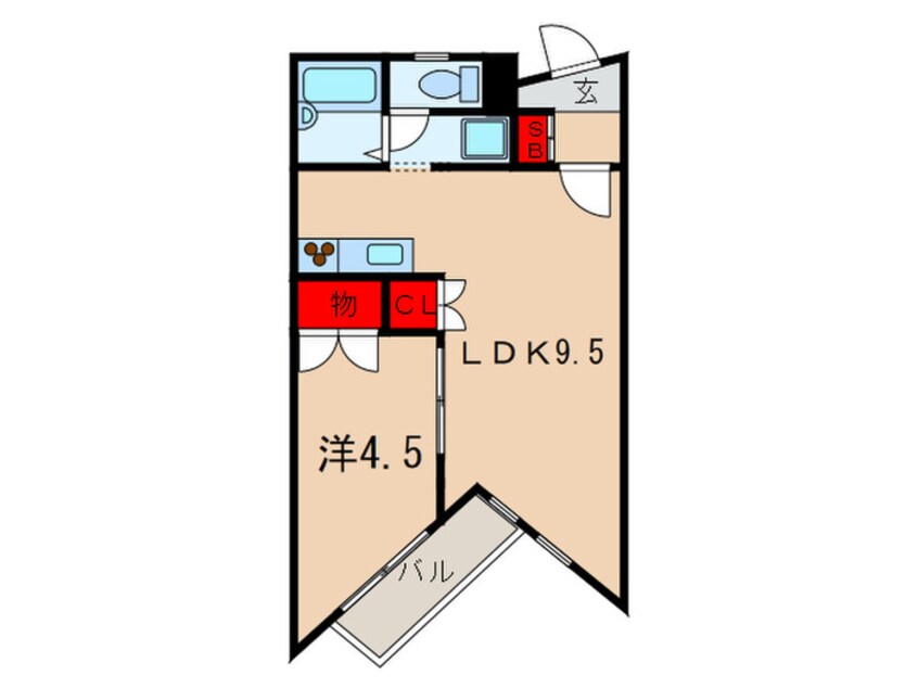 間取図 シティフォレスト練馬