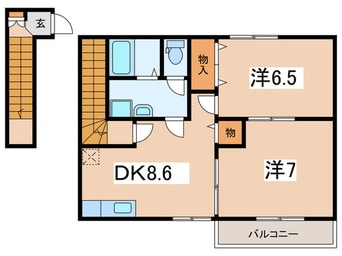 間取図 シャン・デ・ソレイユ