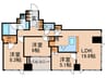 ｼﾃｨﾀﾜｰ有明(1815) 3LDKの間取り