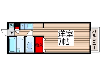 間取図 ﾊﾟｾｵおゆみ野
