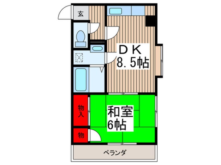 間取図 ブラッケンハウス