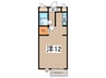 雅マンション大和 1Rの間取り