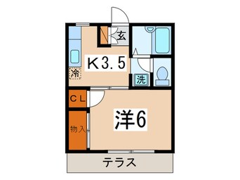 間取図 コーポヤマダ