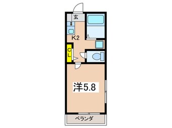 間取図 パシフィックヒルズ