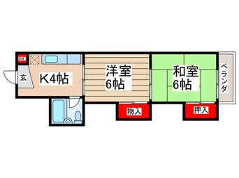 間取図 メゾン・ド・ボヌ－ル