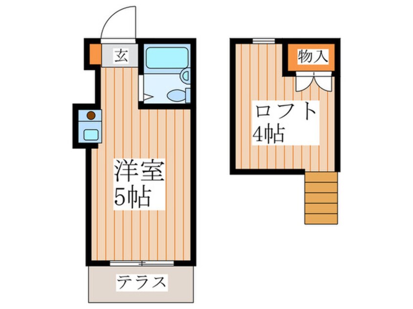 間取図 ハイム・ベルツリ－