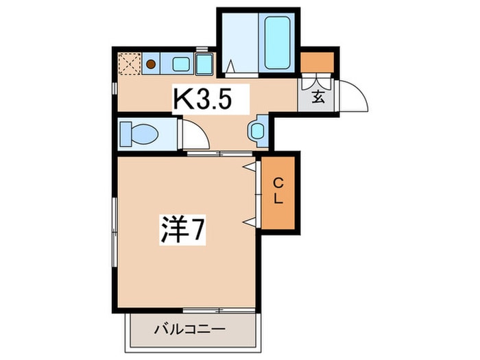 間取り図 カ－サ藤が丘