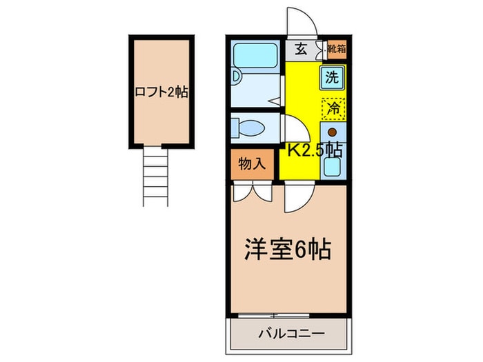 間取り図 ハイツしん