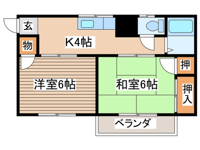 間取図 オザワビレッジ