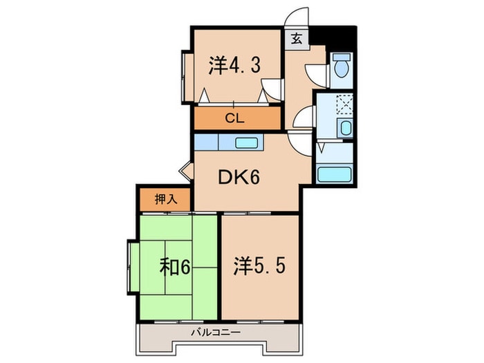 間取り図 フジコ－ハイツ
