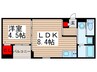 robot home 西浦和 1LDKの間取り