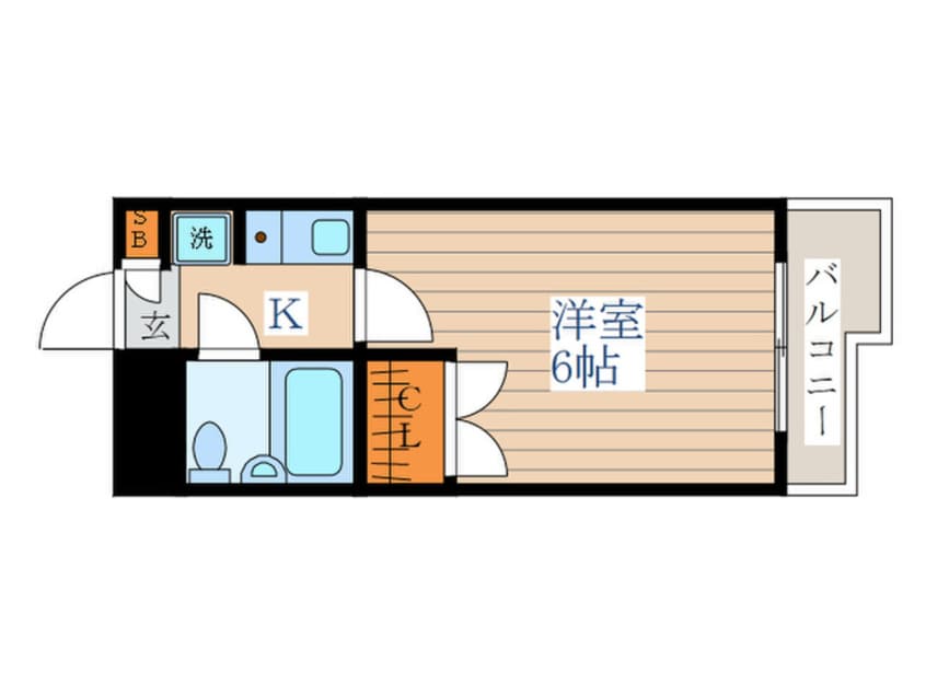 間取図 ジョイフル阿佐ヶ谷Ⅱ