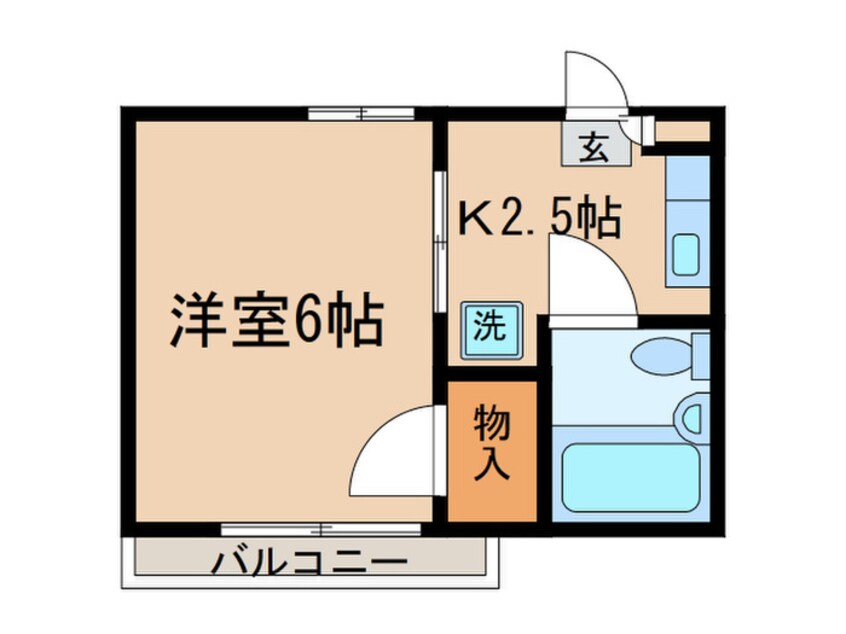 間取図 サンカ―レス