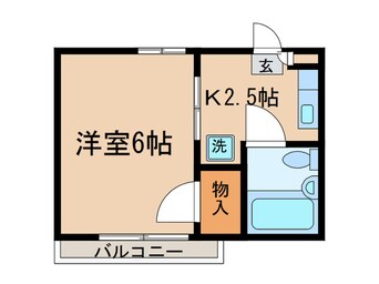 間取図 サンカ―レス