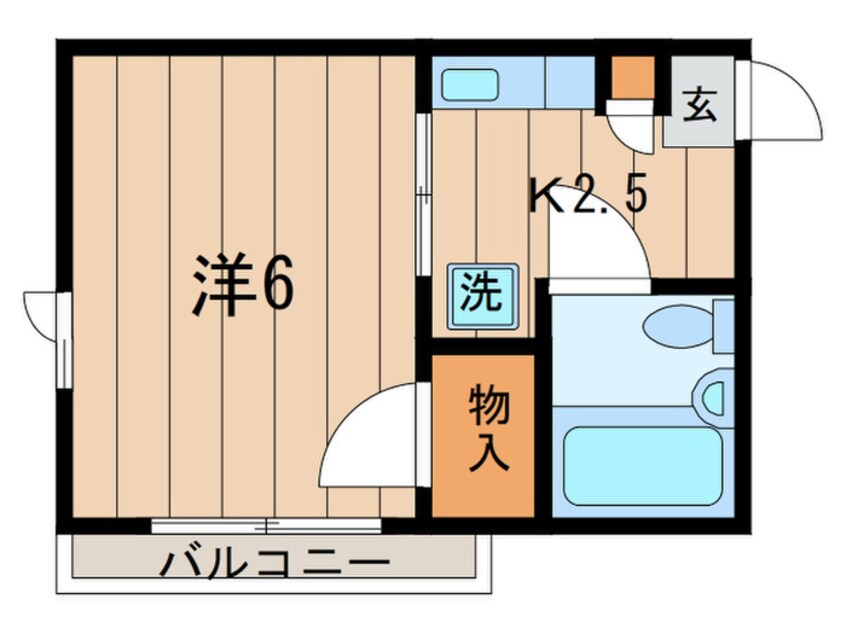 間取図 サンカ―レス