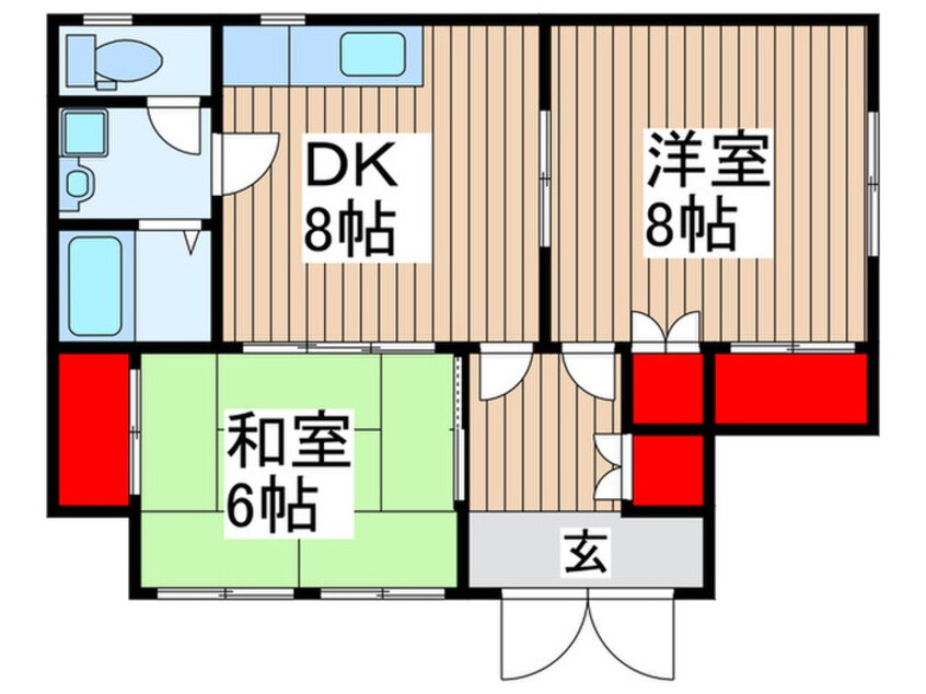 間取図 アップルビル