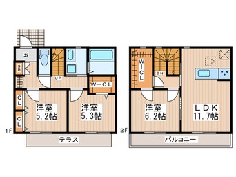 間取図 ソレーユ・トロワ