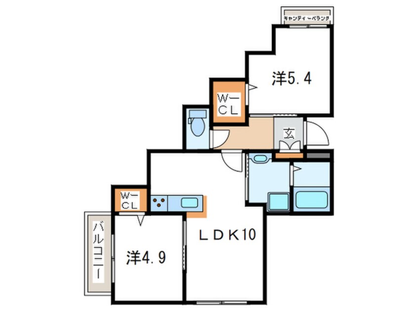 間取図 Peer荏田北