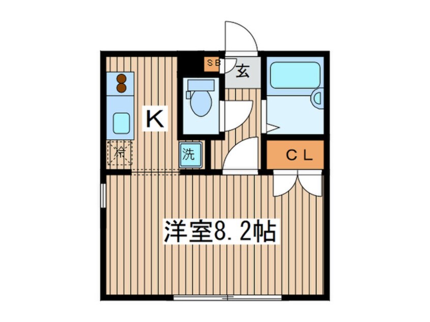 間取図 アーデン代々木上原
