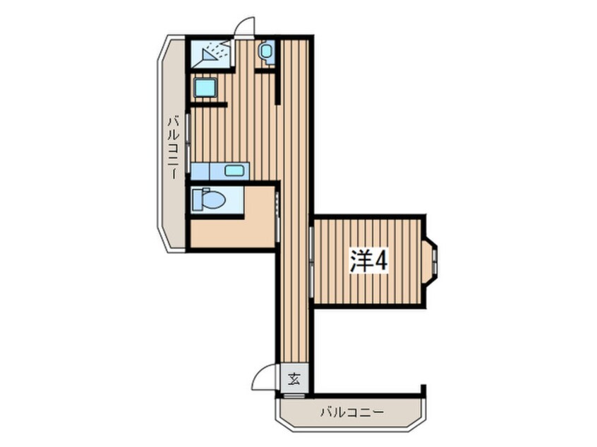 間取図 メゾン長津田