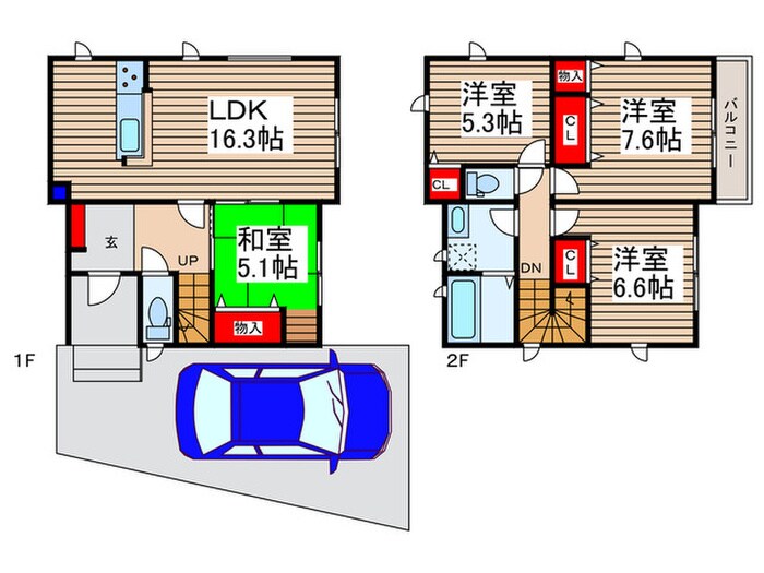 間取り図 仮）元福岡戸建　05