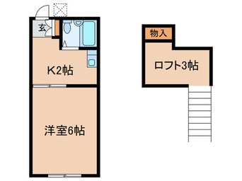 間取図 グランドール調布