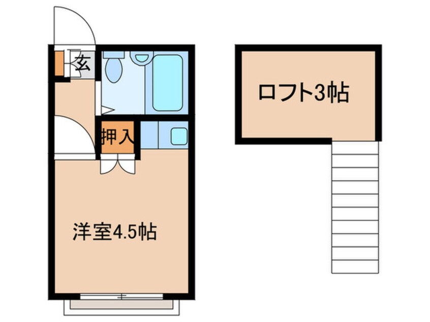 間取図 グランドール調布