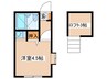グランドール調布 1Rの間取り