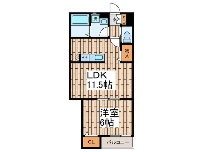 間取り図 ベル スパシオ マリエミール