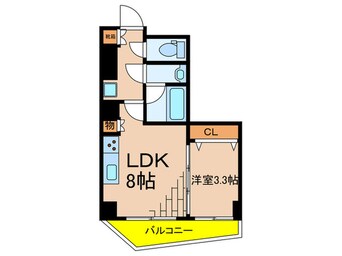 間取図 La Perla Takanawa