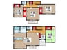 流山市こうのす台戸建 4LDKの間取り
