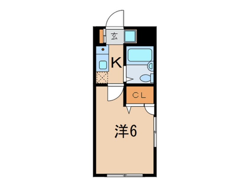 間取図 メグミハイツ