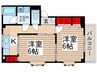 Ｍ＆ＭＯピア 2Kの間取り