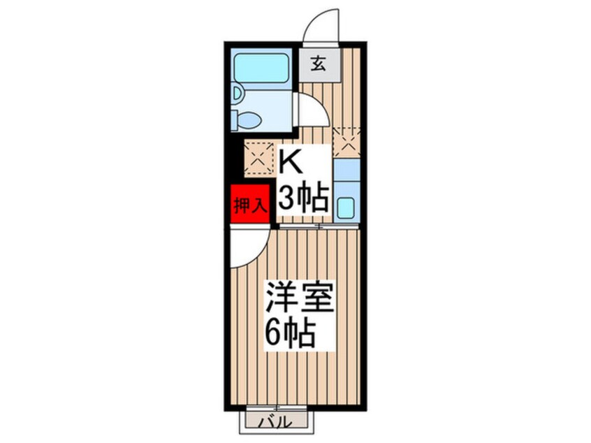 間取図 中浦和パークハイツ