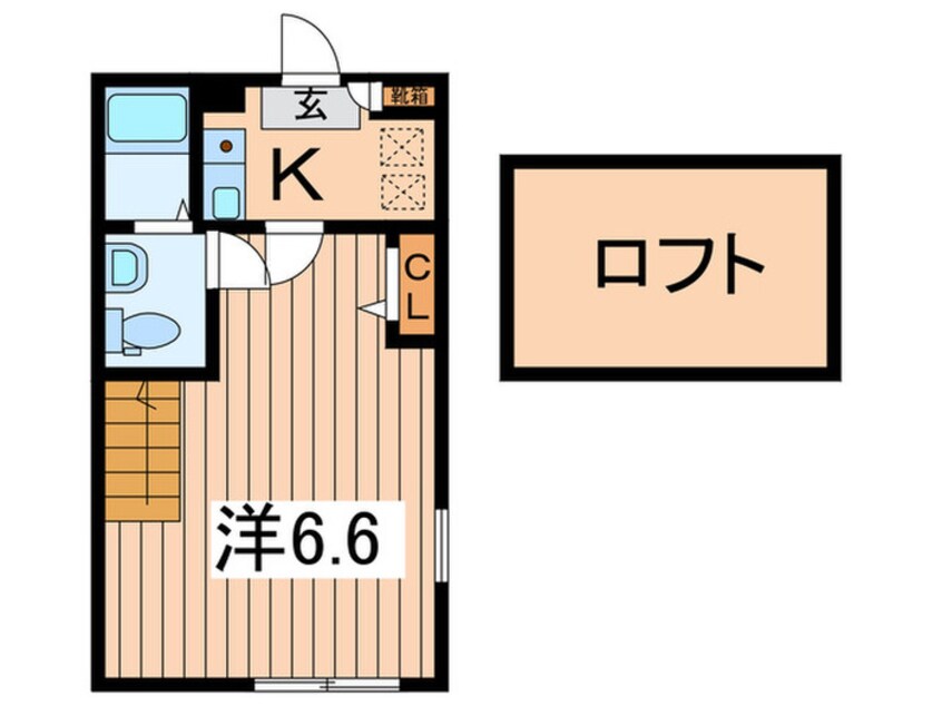 間取図 ブリックコート横浜