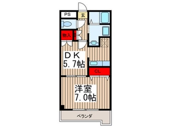 間取図 メゾン・ド・モエ
