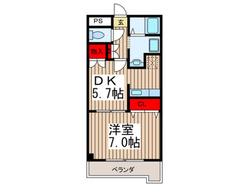 間取図 メゾン・ド・モエ