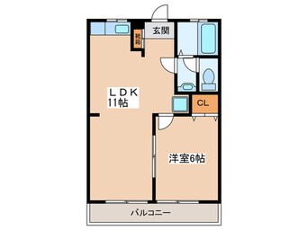 間取図 ビューロイヤル