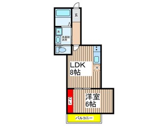 間取図 Ｌｉｋｅ亥鼻