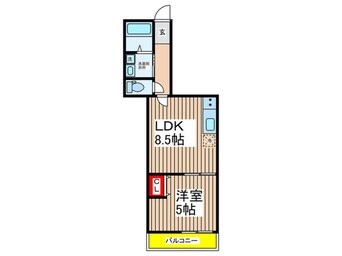 間取図 Ｌｉｋｅ亥鼻