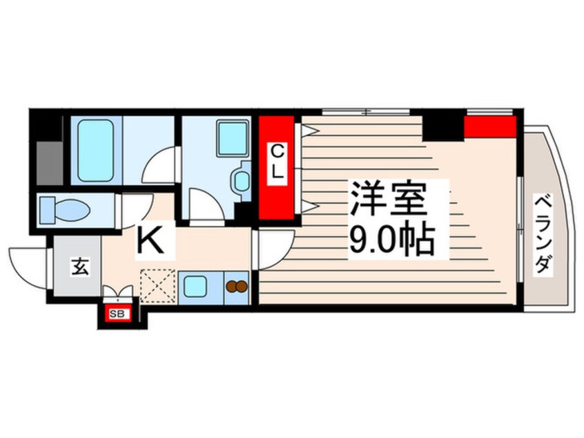 間取図 エトワ－ル西葛西Ⅱ