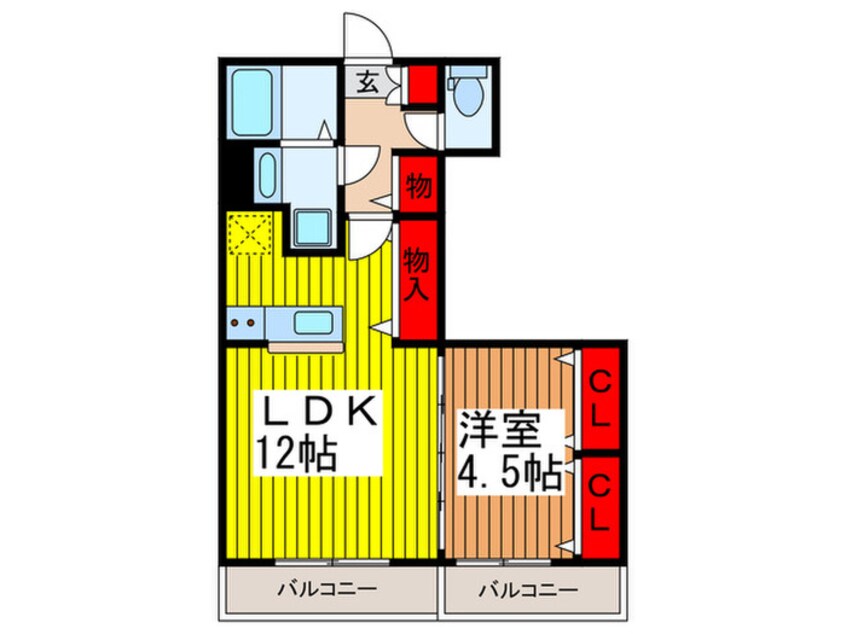 間取図 KT　Linkage