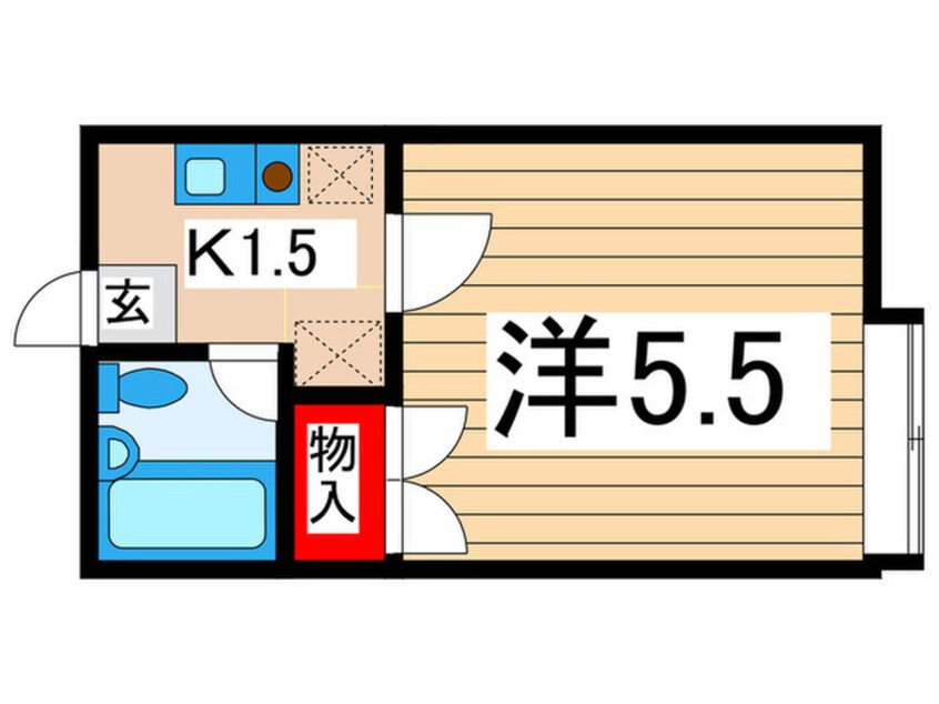 間取図 ヴィラ一之江Ａ