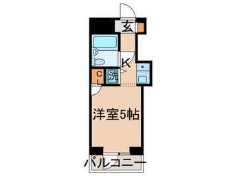 間取図 ＴＯＰ金町（２０３）