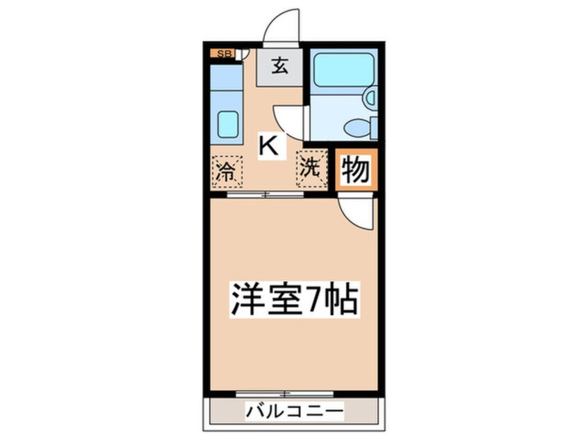 間取図 マロンハウス