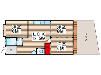 間取図 第三稲荷台ハイツ