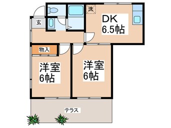 間取図 アンダンテ